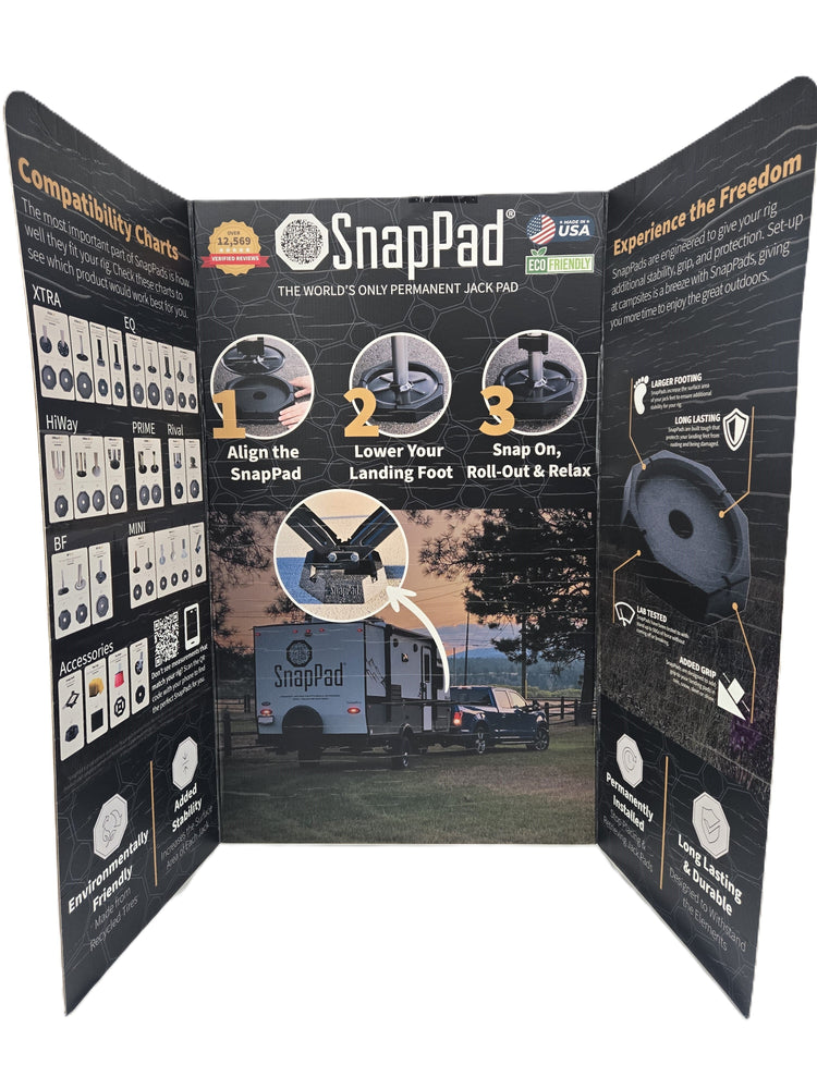 Large Tri-Fold Display